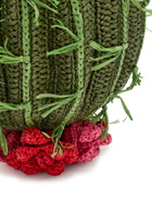 Anya Hindmarch Cactus Raffia and Leather Cross-body bag - Khaki - One Size