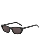 Saint Laurent Sunglasses Women's Saint Laurent SL 277 Sunglasses in Black 