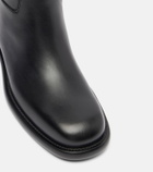 Burberry Cavalier leather knee-high boots