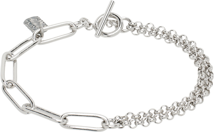Photo: Paul Smith Silver Two Chain Bracelet