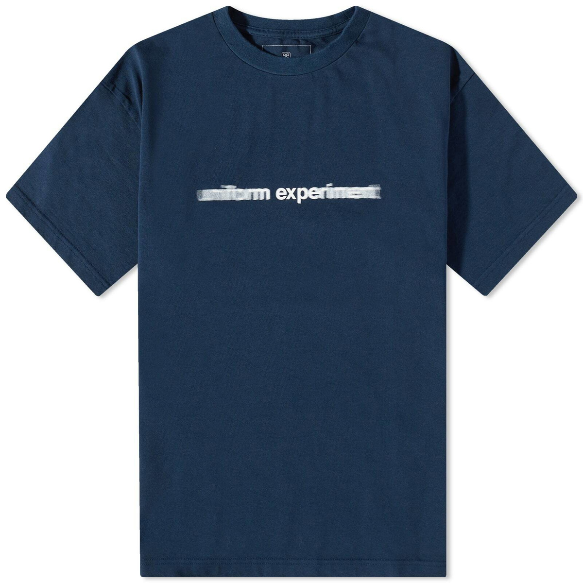 Uniform Experiment Men's Authentic Motion Logo T-Shirt in Navy Uniform ...