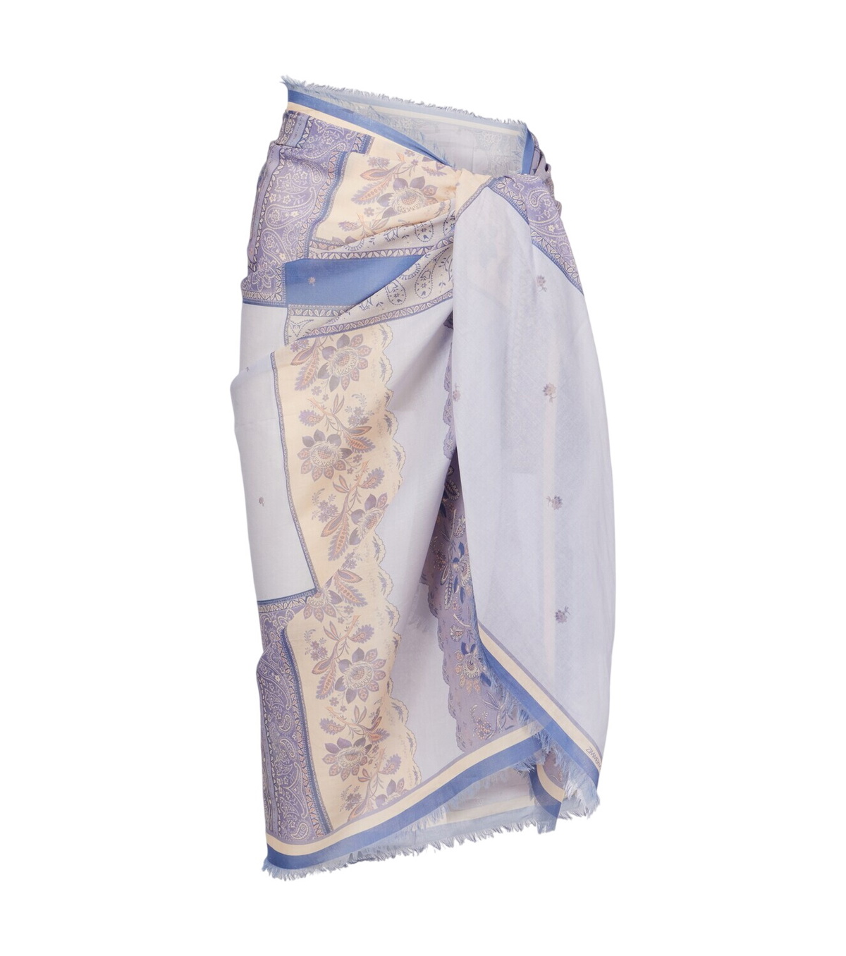 Zimmermann Rhiannon paisley silk wide-leg pants Zimmermann