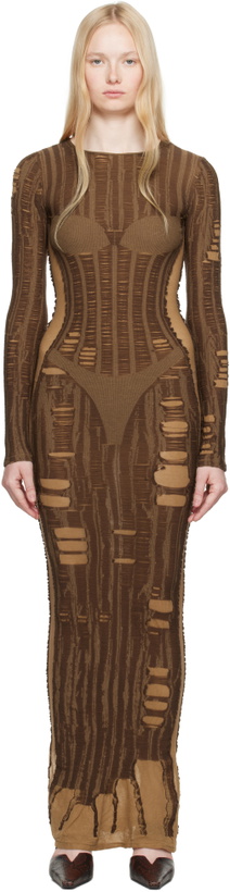 Photo: Diesel Brown M-Calimera Maxi Dress
