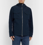 NN07 - Matte-Shell Field Jacket - Blue