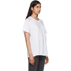 Baja East White Puff Puff Pass Raglan T-Shirt