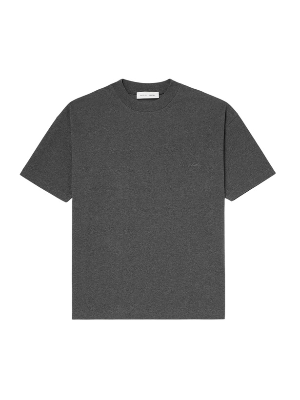 Photo: FEAR OF GOD ESSENTIALS - Logo-Print Cotton-Jersey T-Shirt - Gray