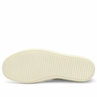 Rick Owens Men's Suede Vintage Sneaks in Black/Milk/Milk