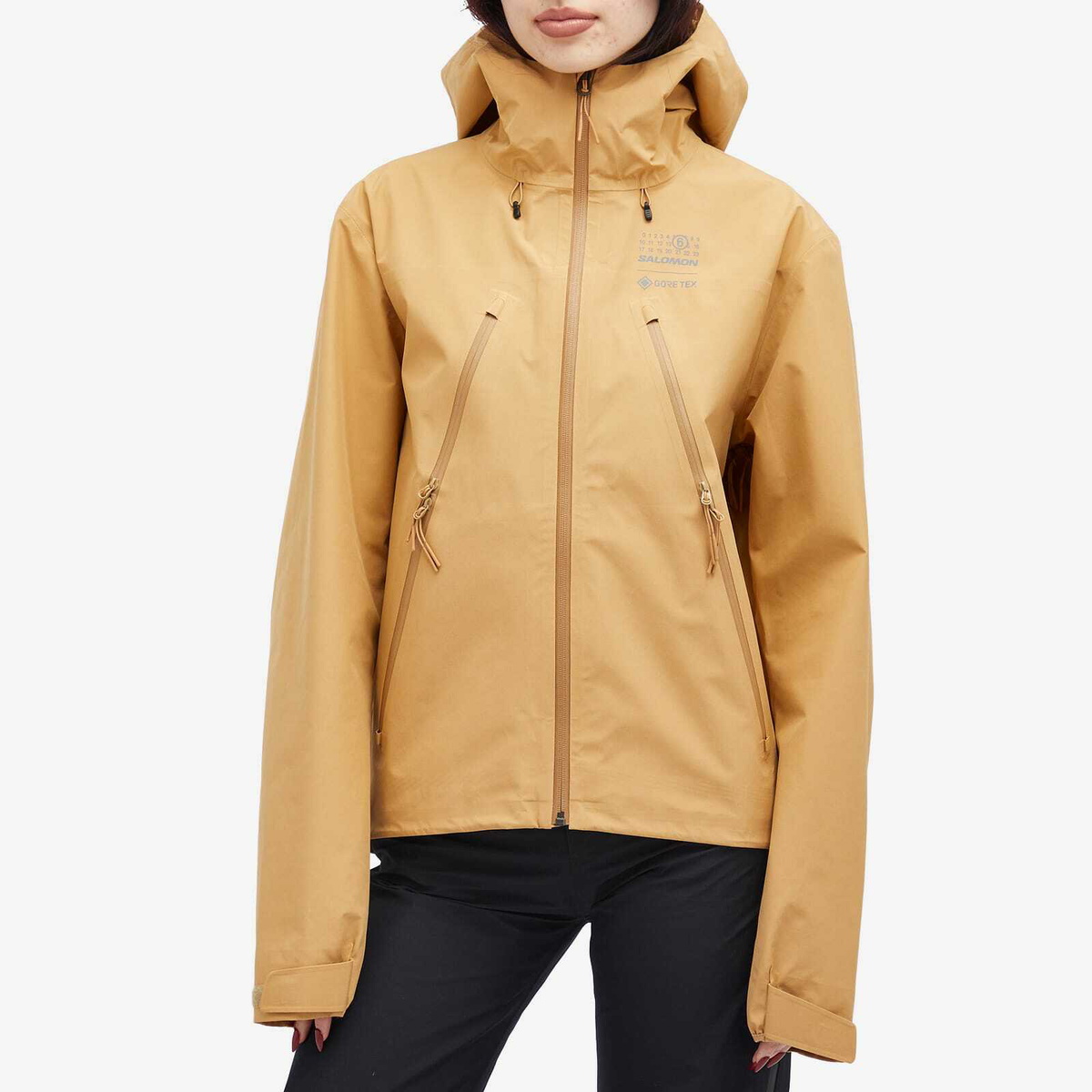 MM6 Maison Margiela Women's x Salomon Sports Jacket in Iced Coffee