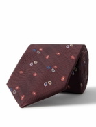 Paul Smith - 8cm Embroidered Silk-Faille Tie