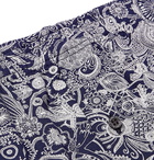 Zimmerli - Paisley-Print Stretch-Jersey Boxer Shorts - Blue