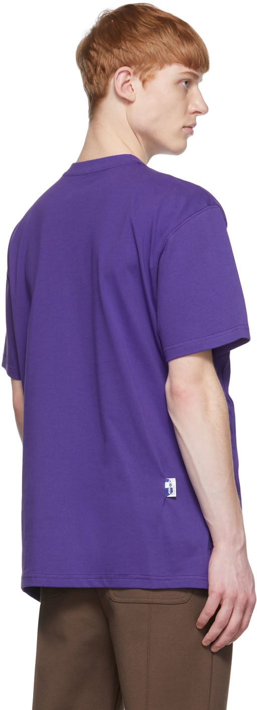 ★ADERERROR★ Tap tshirt Purple ADER error Purple Tap T-Shirt ADER error
