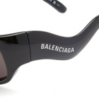 Balenciaga BB0320S Sunglasses in Black/Grey 