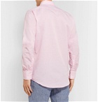 Richard James - Slim-Fit Cotton and Linen-Blend Shirt - Pink