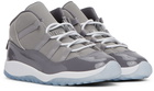 Nike Jordan Kids Grey Jordan 11 Retro Little Kids Sneakers