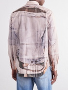 Acne Studios - Trompe-L'oeil Cotton-Poplin Shirt - Pink