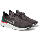 Nike Running - Odyssey React Flyknit Sneakers - Charcoal