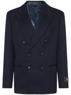 ETRO Cashmere Double Breasted Blazer