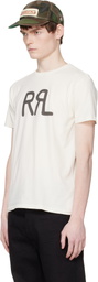 RRL Off-White Ranch Logo T-shirt