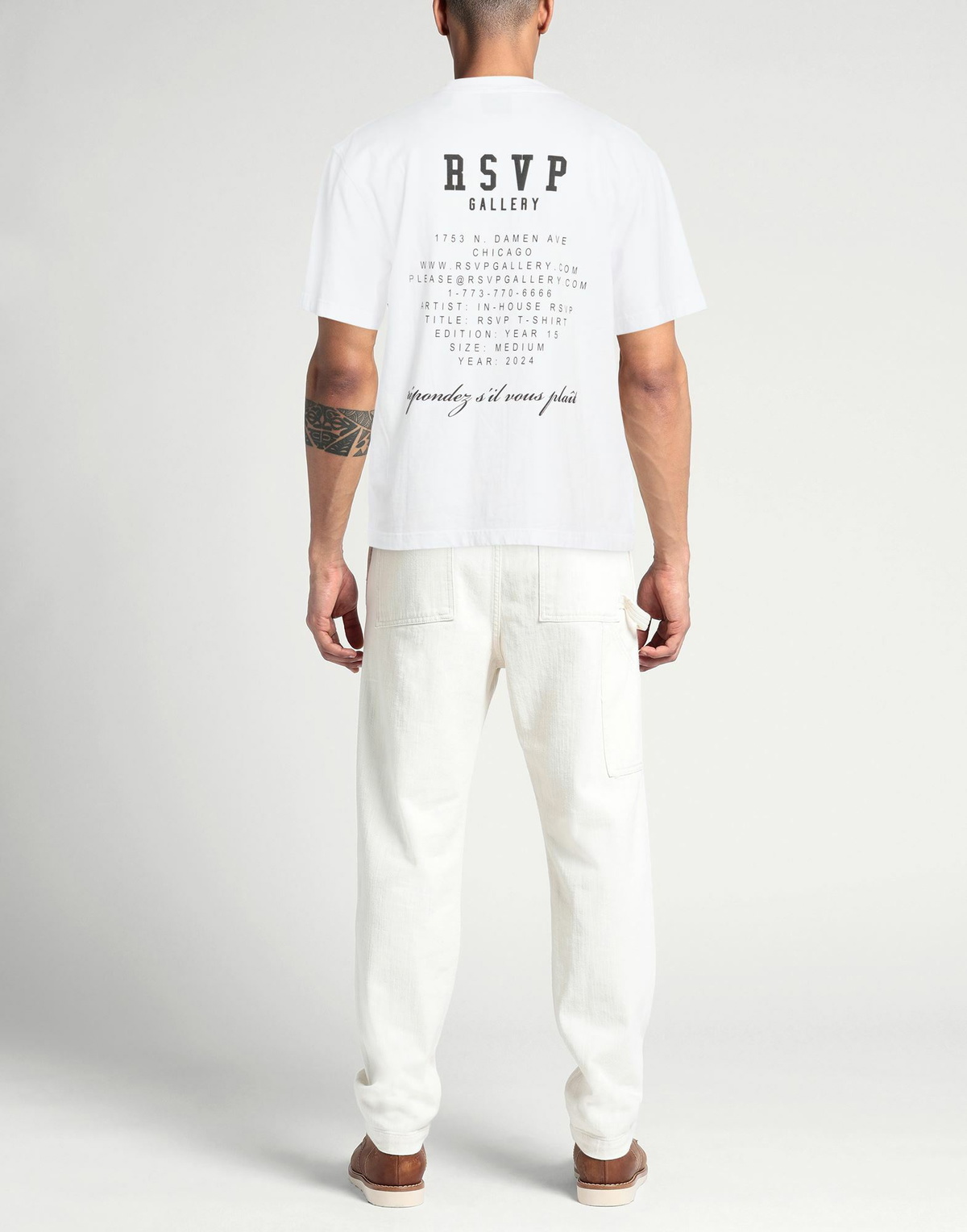 Agolde X Rsvp Gallery Mens T-shirt in White