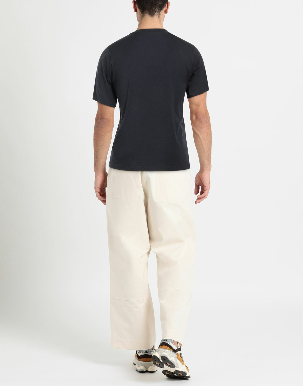 Marni Mens T-shirt Midnight in Blue