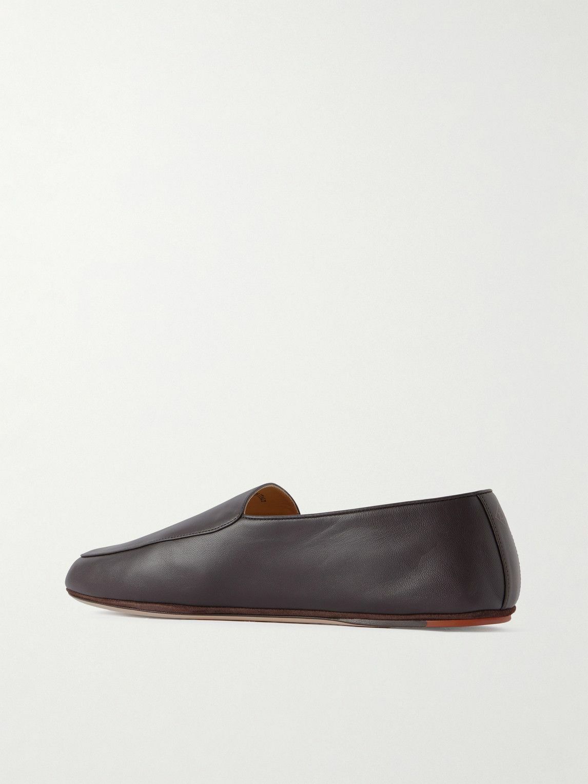 Loro Piana - Anton Walk Leather Loafers - Brown