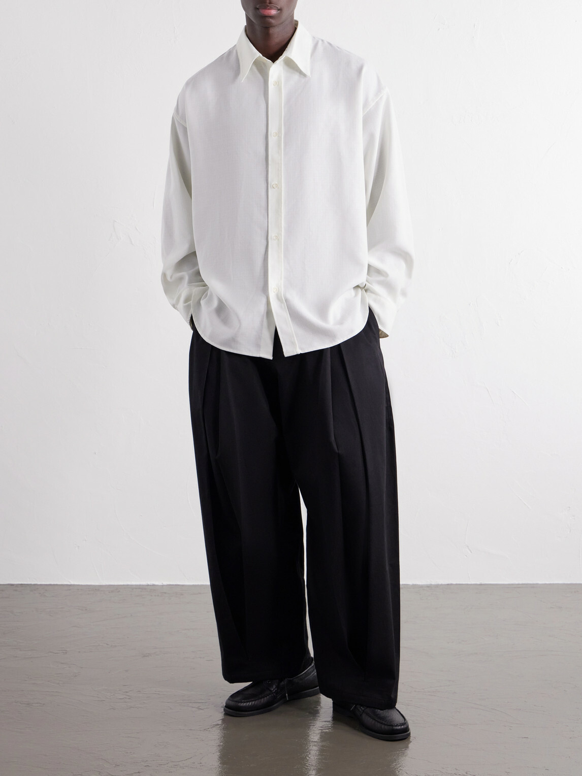 SAGE NATION - Chisholm Poplin Shirt - Neutrals