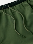 Nike Running - Phenom Elite Logo-Print Colour-Block Dri-FIT Track Pants - Green