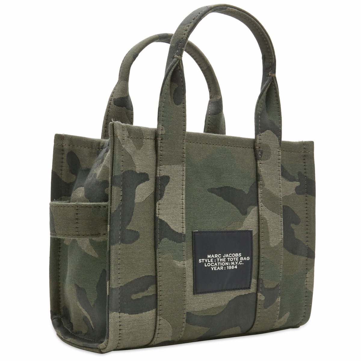 Marc Jacobs Women's The Small Tote Canvas in Camo Multi Marc