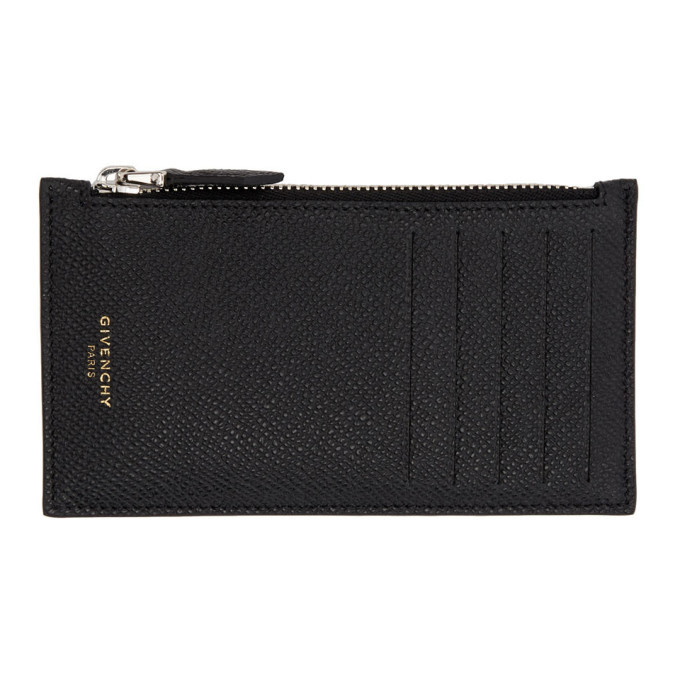 Photo: Givenchy Black Zippered Card Holder