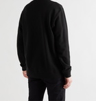 GIVENCHY - Logo-Print Cotton-Jersey Sweatshirt - Black