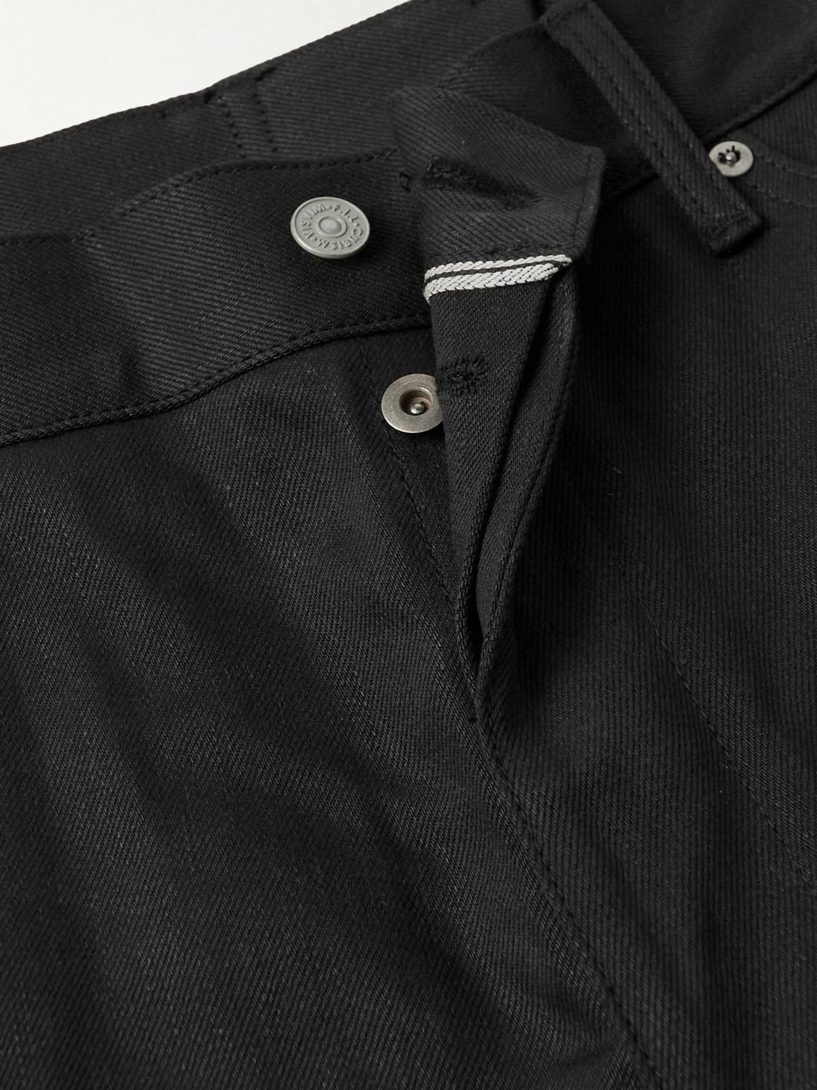 Visvim - Social Sculpture Hakama Straight-Leg Jeans - Black Visvim