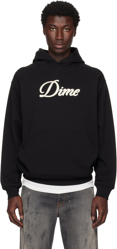 Photo: Dime Black Cursive Hoodie