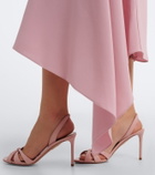 Roksanda Elva asymmetric crêpe midi dress