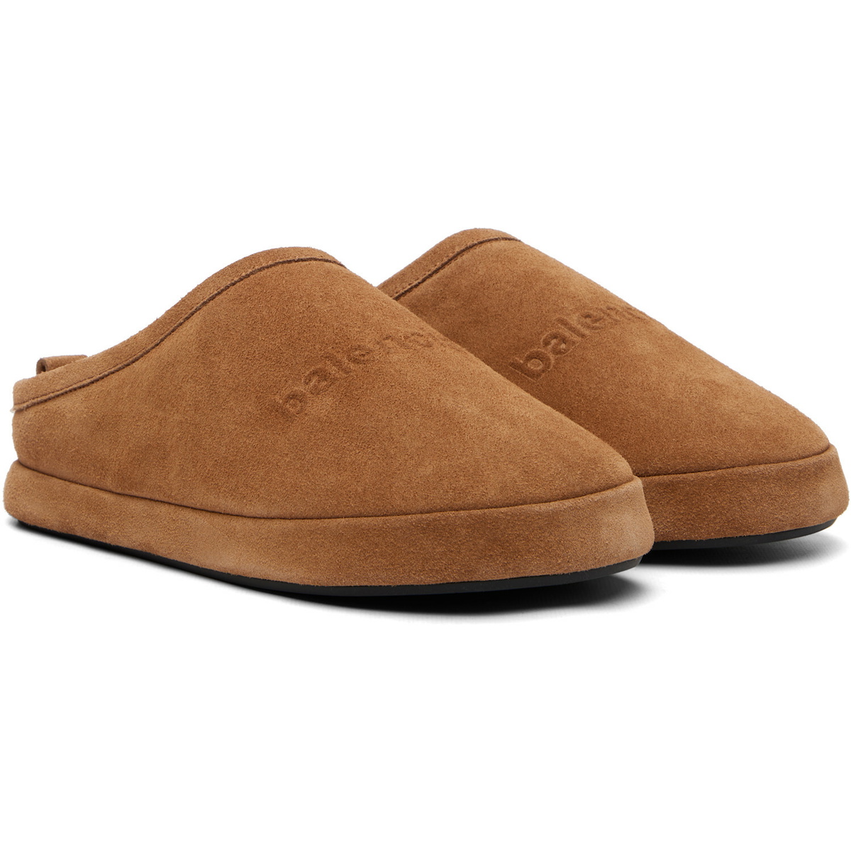 Balenciaga Tan Alaska Slippers