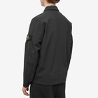 Stone Island Men's Light Soft Shell-R Jacket in Black