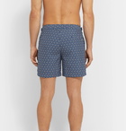 Orlebar Brown - Bulldog Garda Mid-Length Printed Swim Shorts - Navy