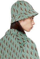 NEEDLES Green Bermuda Bucket Hat