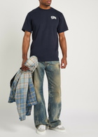Billionaire Boys Club Small Arch Logo-print Cotton T-shirt Navy