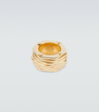 Bottega Veneta - Layers gold-plated sterling silver ring