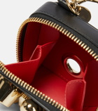 Christian Louboutin - Embellished leather waste bag holder