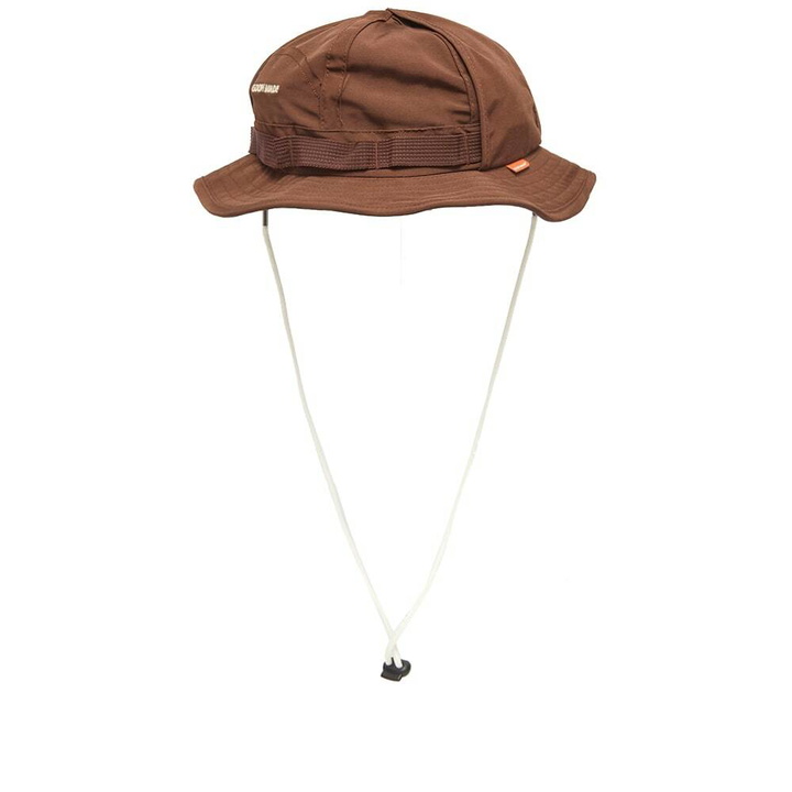 Photo: GOOPiMADE Men's ® UE-01 Combinatorics Bucket Hat in Shale