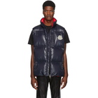 Moncler Genius 2 Moncler 1952 Navy Down Nambour Vest