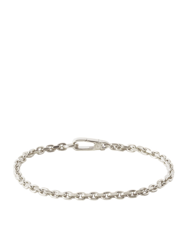 Photo: Mikia - Sterling Silver Sapphire Chain Bracelet - Silver