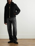 Versace - Shearling Jacket - Black