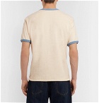 Howlin' - Amnesia Contrast-Trimmed Cotton-Blend Terry T-Shirt - Neutral
