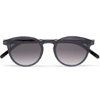 Dick Moby - Seattle Round-Frame Acetate Sunglasses - Blue