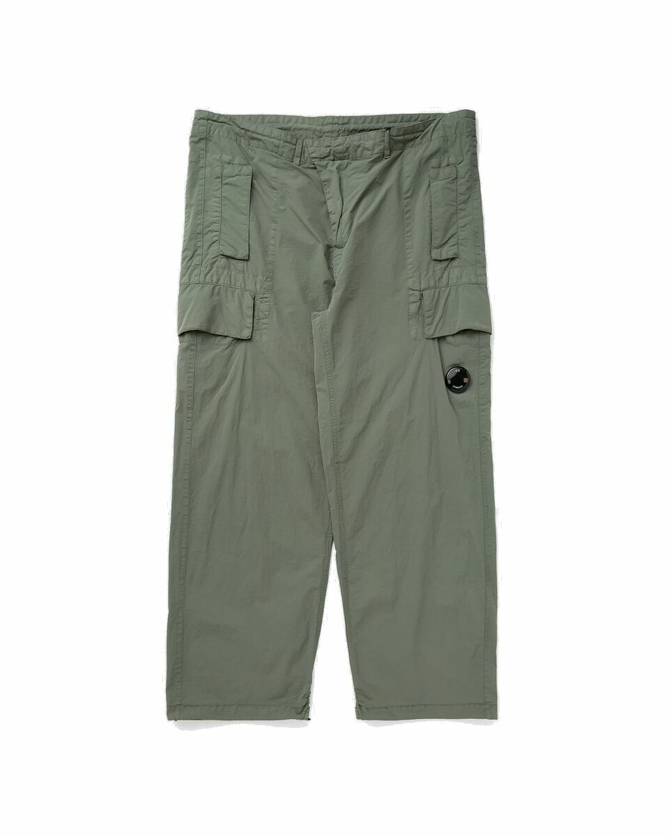Photo: C.P. Company Flatt Nylon Pants   Cargo Pant Green - Mens - Cargo Pants