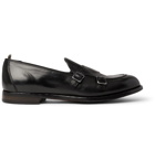 OFFICINE CREATIVE - Ivy Leather Monk-Strap Shoes - Black