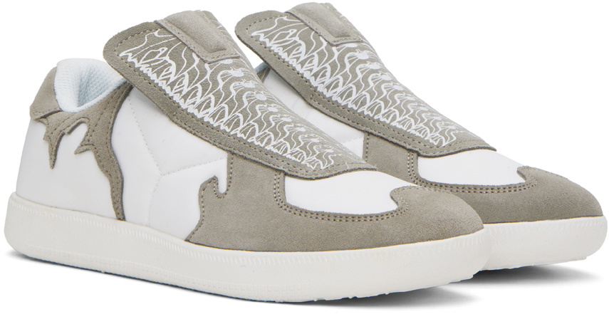 Youths in Balaclava White & Gray YAT Sneakers