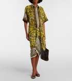 Alémais Mona floral cotton beach cover-up